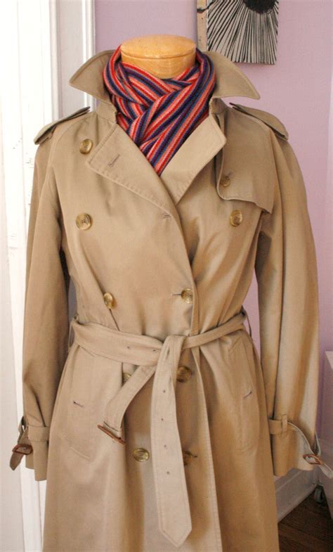 vintage burberry trench coat ladies|authentic Burberry trench coat.